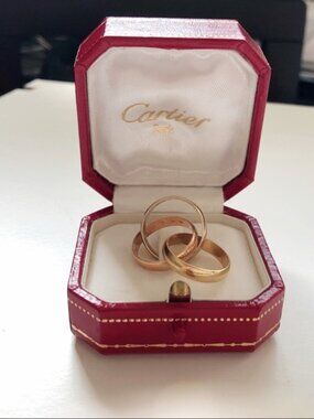 Cartier 18K Gold Les Must De Cartier Trinity Ring